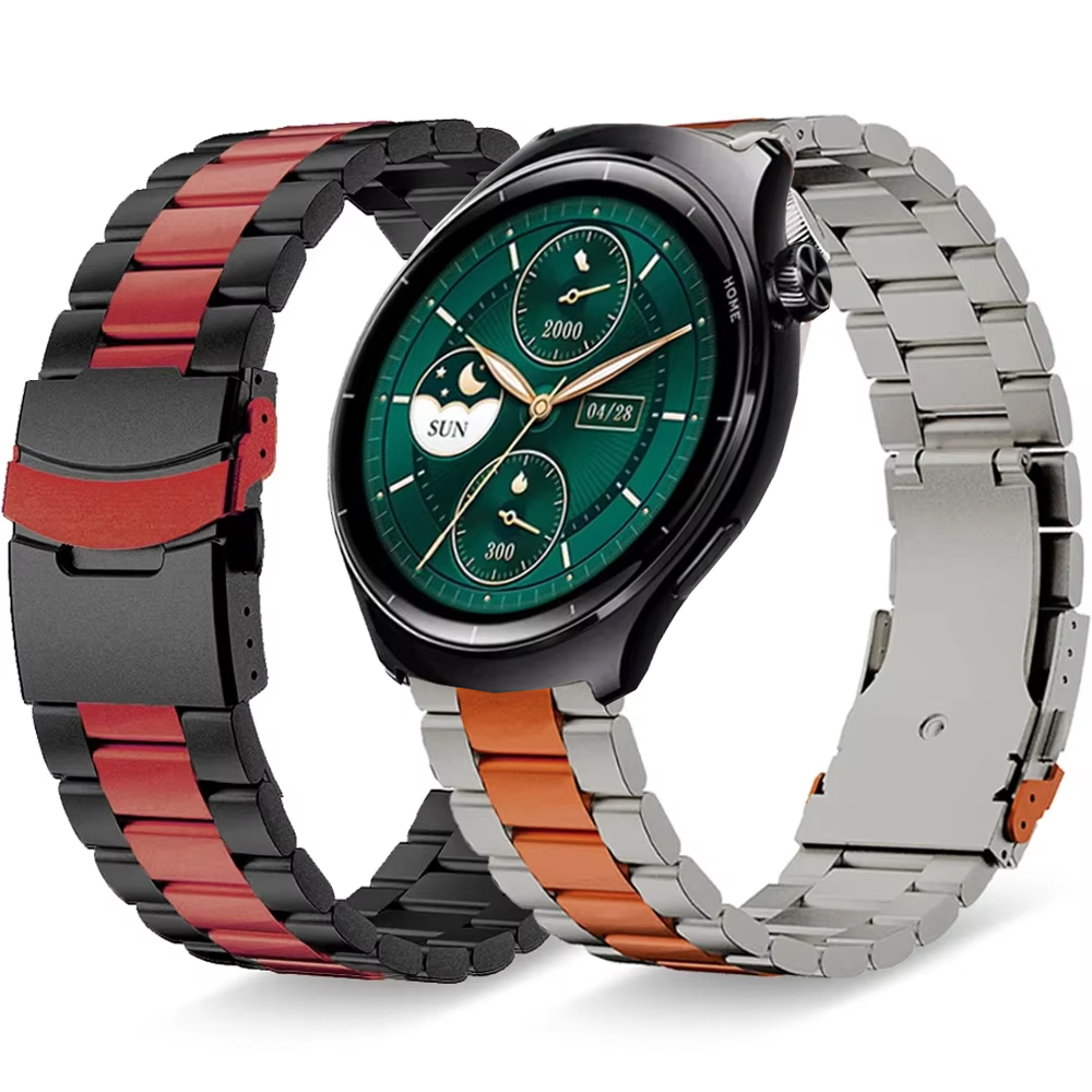 A1 Watches & Jewelry New York Photos - 22 mm Luxus-Edelstahlarmband für Mibro Lite
