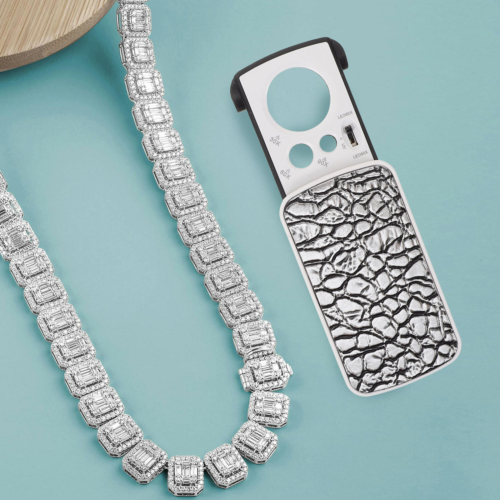 Collectors Coins Jewelry & Watches Of Smithtown Reviews - 2 Stücke Lupe Tragbare Juwelierlupe LED-Beleuchtete