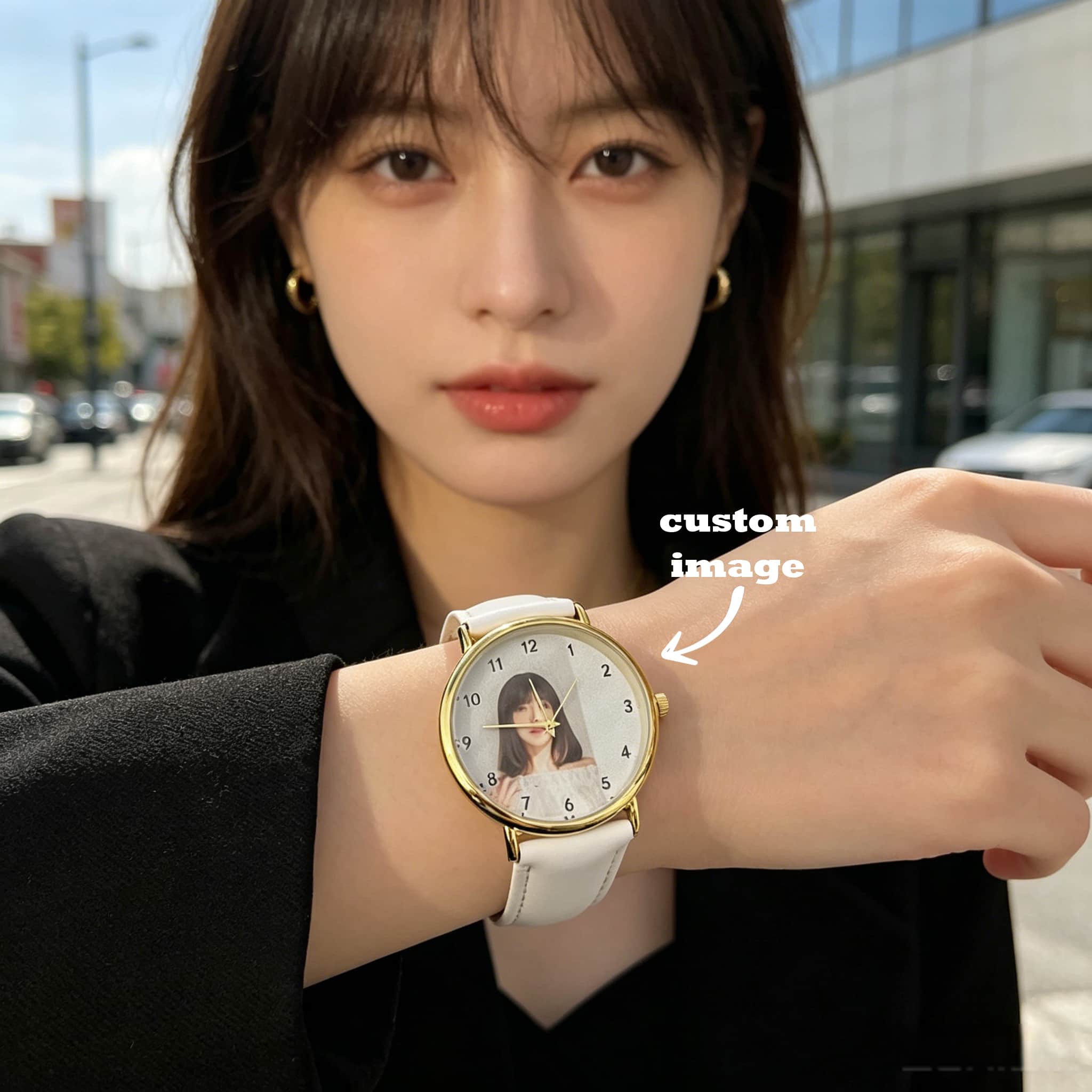 Jewelry Watches For Women - Personalisierte Damenuhr mit individuellem Foto und
