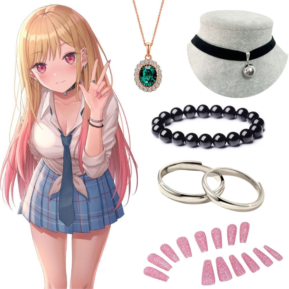 Hoop Earrings - Kitagawa Marin Ohrringe Halskette My Dress