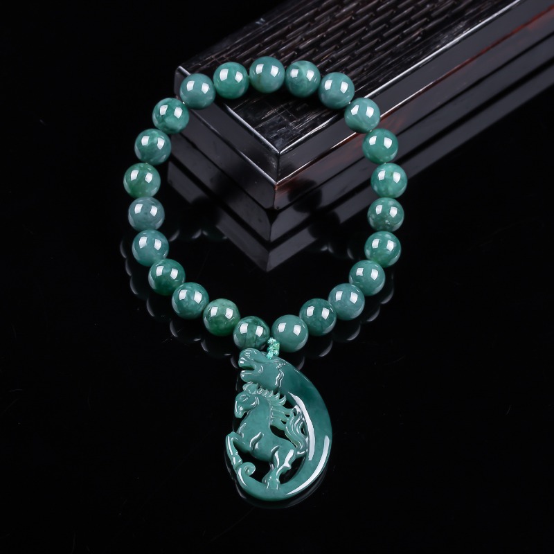 Natürliches Jadeit Blauwasser- – Jewelry & Watches Review Bewertung und Preis