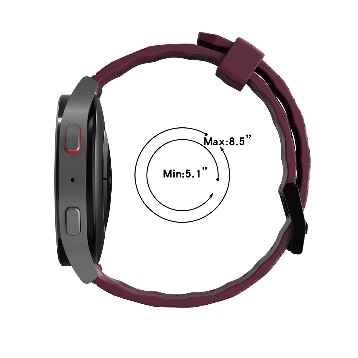 20/22mm Silikon Armband Für Mi – A1 Watches & Jewelry New York Photos Bewertung und Preis