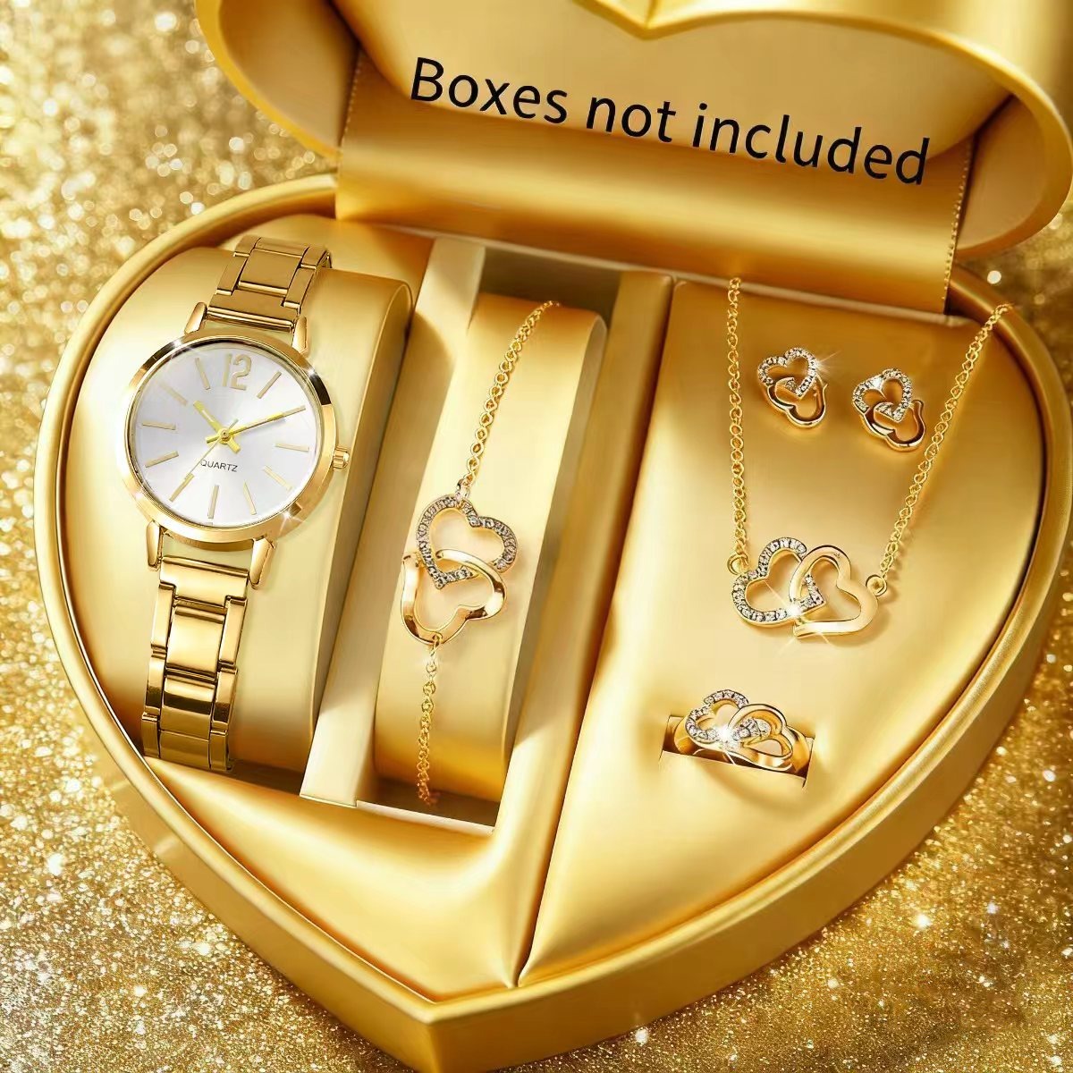 6PCS Mode Damen Quarzuhr Stras – Jewelry Watch Making Bewertung und Preis