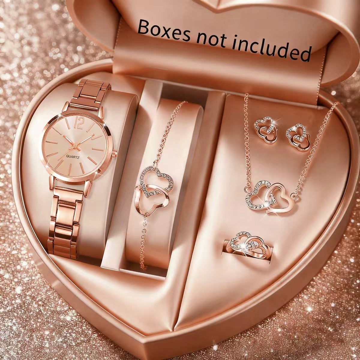 6PCS Mode Damen Quarzuhr Stras – Jewelry Watch Making Bewertung und Preis