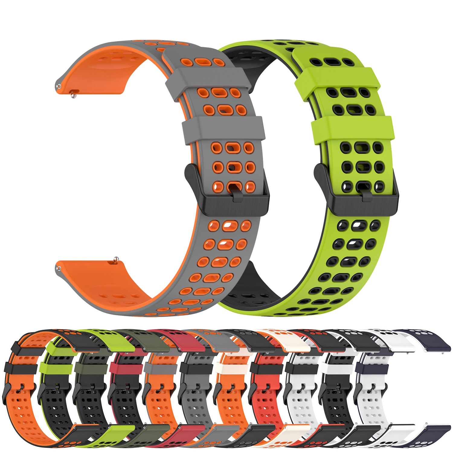22mm Sport Silikon Armband Für – A1 Watches & Jewelry New York Photos Bewertung und Preis
