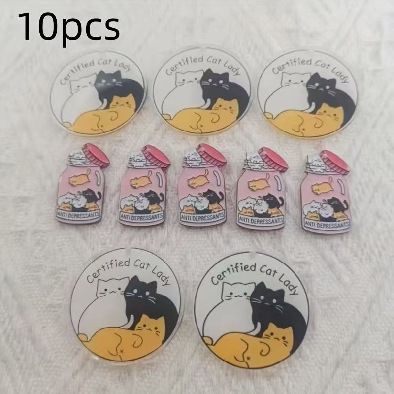 10 Stück niedliche Katzenanhän – Jewelry & Watches Review Bewertung und Preis