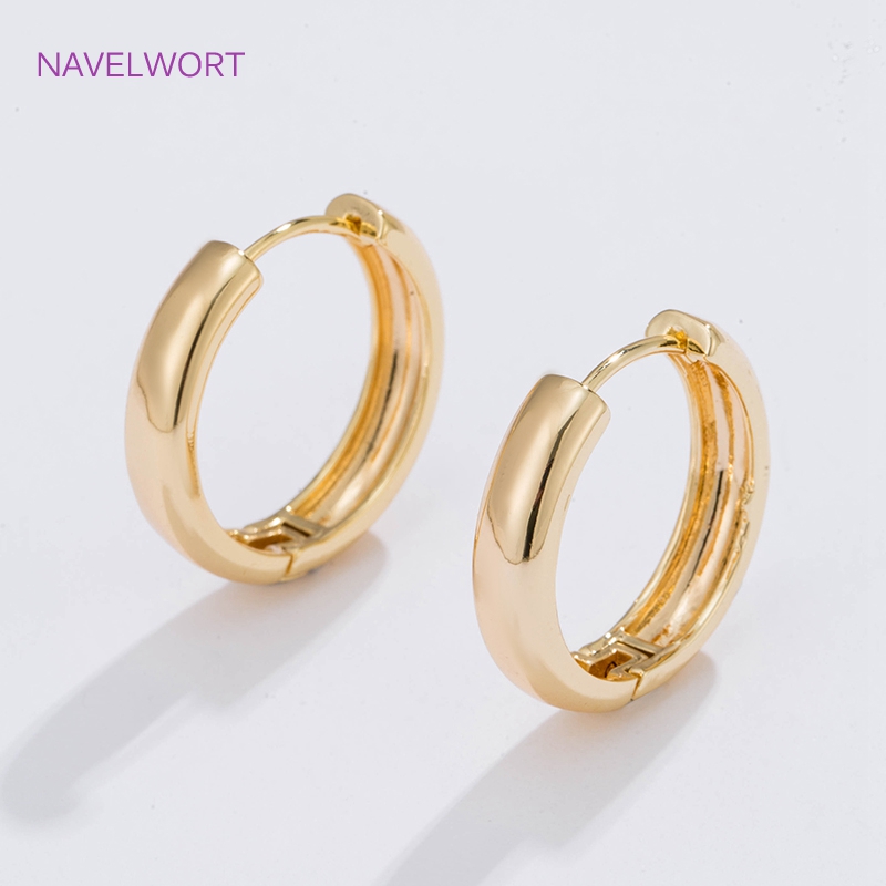 6 Größen vergoldete Kreisohrri – Hoop Earrings Bewertung und Preis